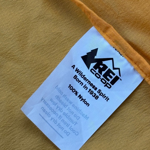 REI Co-Op Jacket Womens XS Orange‎ Flash Windbreaker Hooded Hiking Outdoors - Picture 4 of 11